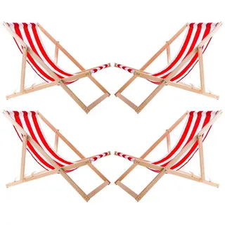 woodok Sonnenliege 60 x 60 x 60 cm Rot