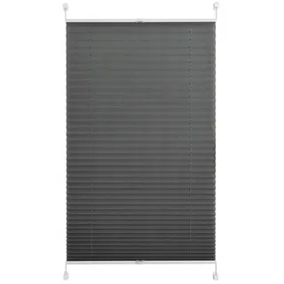 LIEDECO Klemmfix-Plissee Easy 75 x 130 cm grau