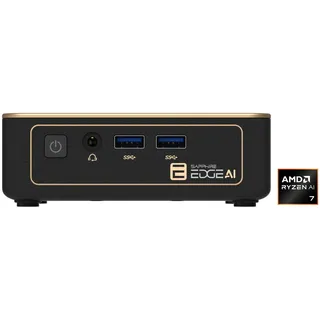 Sapphire Edge AI 350 schwarz, gold,
