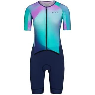 Orca Athlex Aero Race V2 Kurzarm-trisuit - Blue print - L