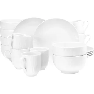 Seltmann Weiden Amina weiß Frühstück-Set 18-tlg