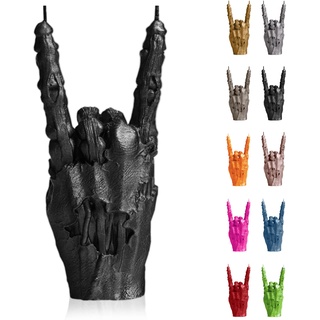 Candellana Zombie Deko Kerze - Zombie Hand Deko - Halloween Deko Hand - Gothic Deko - Grunge Deko Kerze - Heavy Metal Deko - Grunge Room Decor Zombie Hand RCK