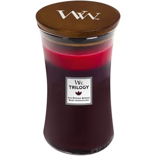 Woodwick Sun-Ripened Berries Duftkerze 610 g rot