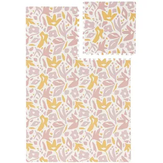 benuta Spielmatte Flora Rosa 120x180 cm , Textil , Floral , Rechteckig , 120x180 cm , für Fußbodenheizung geeignet , Teppiche und Böden, Teppiche, Kinderteppiche