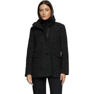 Gil Bret Wolljacke ohne Kapuze mit Stehkragen, grau