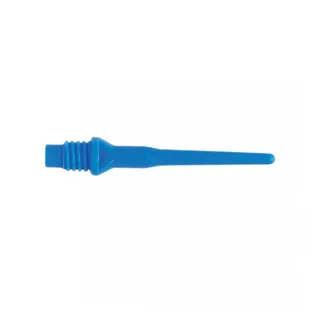 KARELLA Profi Dartspitzen Kunststoff Keypoint-Special, 1.000 St, 2BA Gewinde, extrem formstabile Softdart Ersatzspitzen, Soft Tips, Made in Germany, blau