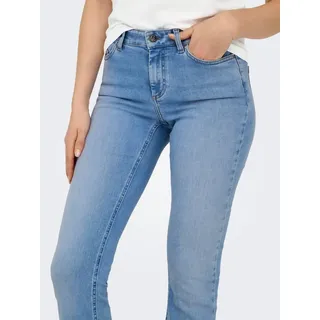 Only Onlblush Mid Flared Hosen Blau M/30