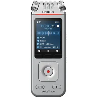 Philips Dvt 4115 Diktiergerät, Silber