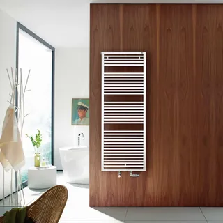Zehnder Designheizkörper 1483 x 600 mm 890 W grau/weiß Mittelventil