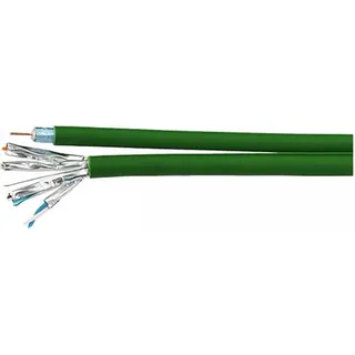 Kathrein LCH 120/100m SAT, Netzwerk Kabel Koax/LAN 100.00 m Twin-Leitung 95 dB 75 Ω