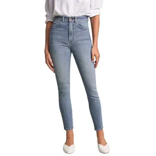 Salsa Jeans Elegant Capri Vintage Wash Jeans - Blue - 25 - 28