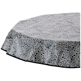 Nydel EWR48BM6413 Tischdecke, Marineblau, rund, 160 cm