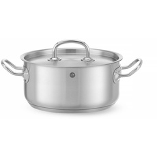 Bild von Bratentopf - mit Deckel, HENDI Kitchen Line, 2,9L, ø200x(H)95mm,