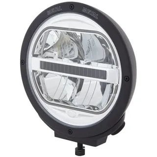 Hella 1F8 016 560-011 LED-Fernscheinwerfer - Luminator LED - 24/12V - rund - Referenzzahl: 50 - geschraubt - glasklare Streuscheibe - Lichtscheibenfarbe: glasklar - Kabel: 800mm - links/rechts