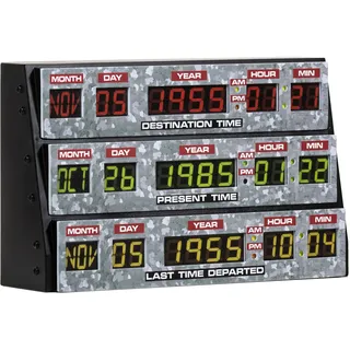 Numskull Games Zurück in die Zukunft 3D-Lampe Kunststoff