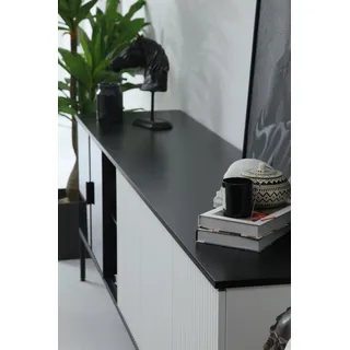 Sideboard Kommode Anrichte Holz Modern Weiß Wohnzimmer Kommoden Design - Weiß