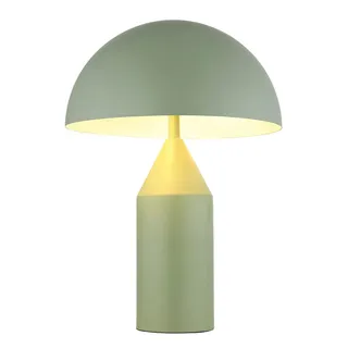 GLOBO Tischleuchte Atoma Weiß/Hellgrün