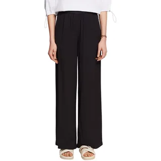 ESPRIT Collection Damen 043eo1b303 Hose, 001/Black, 34W / 32L EU
