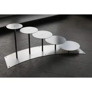 Tortenständer Tortenetagere Aluminium 5 Etagen Rund, Hochzeitstortenständer Ø 20-24 - 28-30 - 32 cm