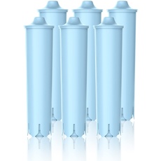 Waterdrop Ersatzwasserfilter für Jura® Blue, Jura® 71312 Blue, Kompatibel mit die GIGA®, ENA® Micro, IMPRESSA®-Serie, TÜV SÜD Zertifizierte (6 Stücke)