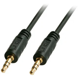 Lindy Audiokabel 3,5mm Klinken-Stecker / 3,5mm Klinken-Stecker 0,25m (35640)
