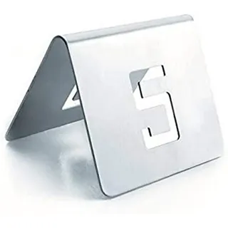 LACOR 61095 Tischnummernschild 6 x 5 cm 1-12-teilig | Langlebiges Profi-Utensil; entwickelt für optimale Leistung und schnelle, unkomplizierte Reinigung in der Spülmaschine