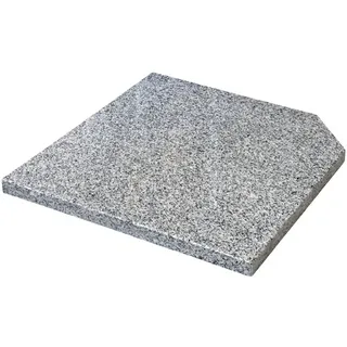 Doppler Granitplatte 25 kg 50 x 50 cm Grau
