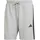 Men s Essential Three Stripes French Terry Short medium Grey Heather/Black M Tall