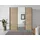 Schwebetürenschrank OTELI 203 x 210 x 62 cm Braun