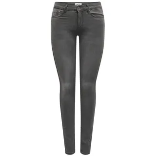 Only Skinny-fit-Jeans »ONLROYAL LIFE REG SK DNM BJ312 NOOS«, grau