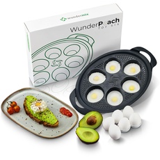 Wundermix - WunderPoach® for six • Pochiereinsatz für Thermomix • Eier pochieren im TM • Pochierte Eier • Egg Boiler • Thermomix Zubehör • Eierkocher für 6 Eier
