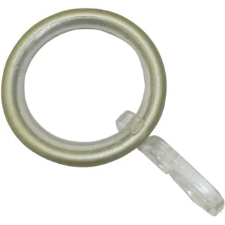 GARDINIA Gardinenring »Elba« Serie Gardinenstangen-Set Elba Ø 16/19 mm, beige