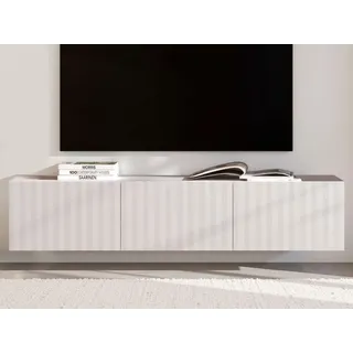 INOSIGN Antibes TV-Lowboard 192 cm Weiß Metall/MDF/Holzwerkstoff