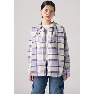 Levi's Levi's® Kids Hemdjacke »LVG OVERSIZED PLAID Shacket for Girls, Fleece,