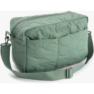 Done by Deer Gesteppte Wickeltasche mit Kinderwagenhaken, Green
