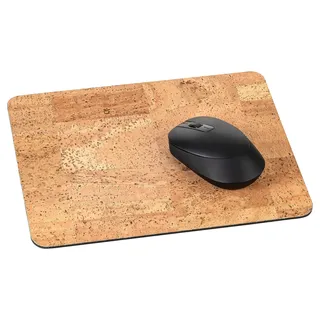 Mousepad Kork | Mauspad aus Naturkork | 26 x 21 cm | Schreibtischunterlage für Büro und Homeoffice | Unterlage für Computermaus | nachhaltiges und ökologisches Design aus Portugal