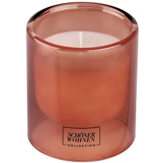 Schöner Wohnen Duftkerze S 8,5 cm braun