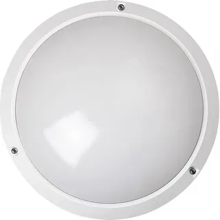 Rabalux Außendeckenleuchte Kunststoff ø27,0 cm 1x E27 Weiß
