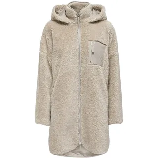 ONLY Damen Onlsascha Sherpa Otw Noos Jacket, Cuban Sand, XS-S EU