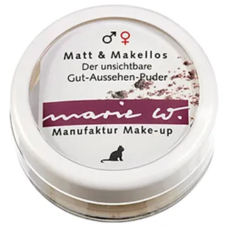 marie w. Matt & Makellos Puder 2 g