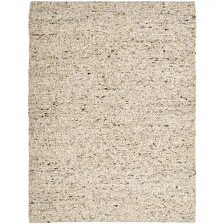Linea Natura Handwebteppich , Naturfarben , Textil , Uni , rechteckig , 170x230 cm , Textiles Vertrauen - Oeko-Tex® , für Fußbodenheizung geeignet, beidseitig verwendbar, in verschiedenen Größen erhältlich , Teppiche und Böden, Teppiche, Schafwollteppiche