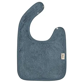 Timboo TM-BAV02-519 5414546057544 Bavoir avec pressions, Taille L, Marin Bleu