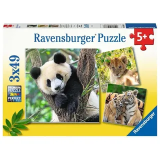 Ravensburger 05666 Panda, Tiger und Löwe