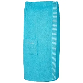 SCHIESSER Rom Saunakilt 85 x 160 cm türkis