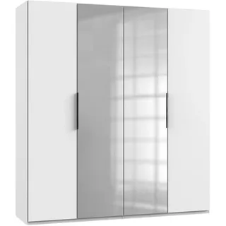 WIMEX Level 200 x 216 x 58 cm weiß mit Spiegeltüren
