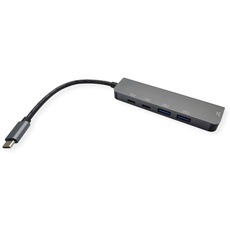 Bild USB Typ C Dockingstation, HDMI 4K60, 3x USB3.2 Gen1 (1x C + 2x A), 1x PD