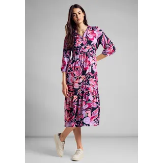 STREET ONE Midikleid mit Print, magnolia pink, 36