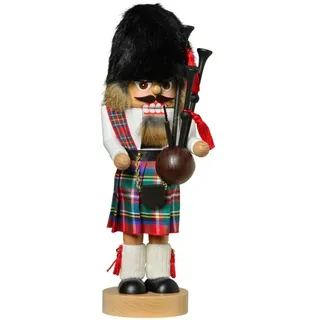 Nussknacker Schotte 30 cm NEU Holzfigur Erzgebirge Nußknacker Nüsse knacken