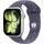 Watch Series 11 GPS 46 mm Aluminiumgehäuse silber Sportarmband nebelviolett M/L