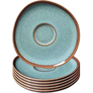 Villeroy & Boch Kaffeeuntertasse 15,2 cm Türkis 6 St.